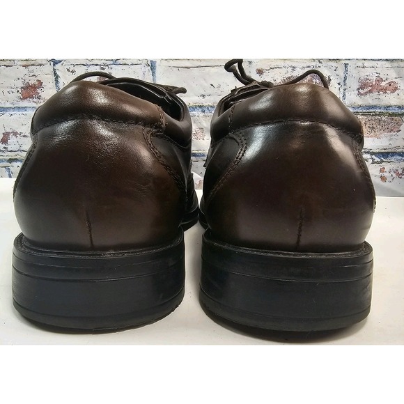 Dockers Vintage‎ Mens Garfield Business Dress Oxford Shoe Brown Size 10.5 - Picture 4 of 10